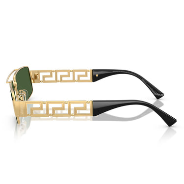 Versace Occhiali da Sole VE2257 100271 Oro Verde Scuro Unisex 3