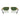 Versace Occhiali da Sole VE2257 100271 Oro Verde Scuro Unisex 4