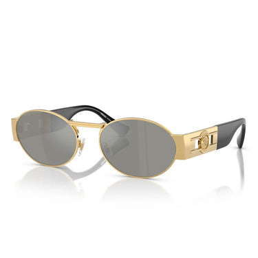 Versace Sunglasses VE2264 100230 Gold/Green Silver Mirrored Unisex 1