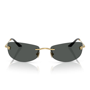 Versace Sunglasses VE2279 100287 Gold/Dark Gray Men