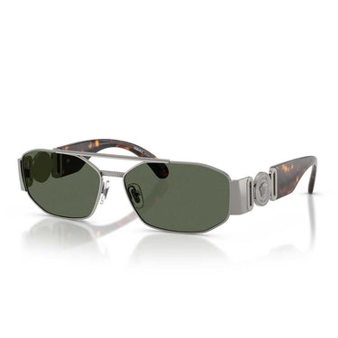 Versace Occhiali da Sole VE2287 100171 Gunmetal/Verde Scuro Uomo 2