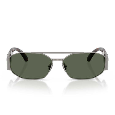 Versace Occhiali da Sole VE2287 100171 Gunmetal/Verde Scuro Uomo