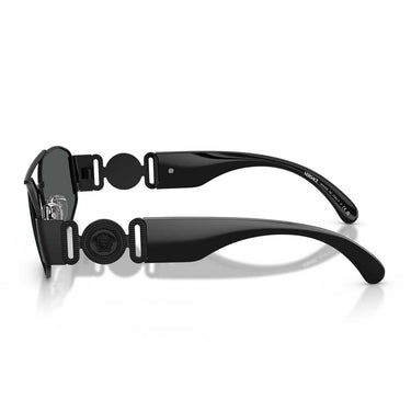 Versace Occhiali da Sole VE2287 126187 Nero Opaco/Grigio Scuro Uomo 2