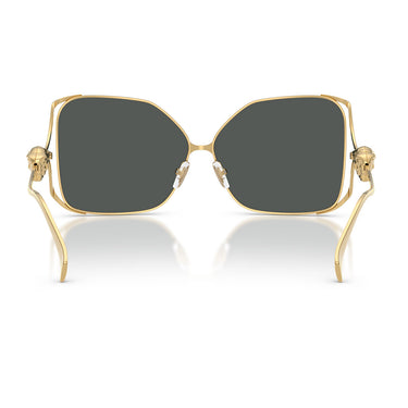 Versace Occhiali da Sole VE2288 100287 Oro Grigio Scuro Donna 4