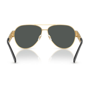 Versace Occhiali da Sole VE2289 100287 Oro Grigio Scuro Uomo 4