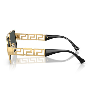 Versace Occhiali da Sole VE2290 100287 Oro Grigio Scuro Uomo 3