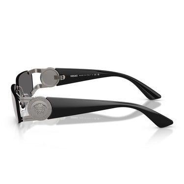 Versace Occhiali da Sole VE2291 10006G Gunmetal/Grigio Scuro Specchiato Argento Uomo 2