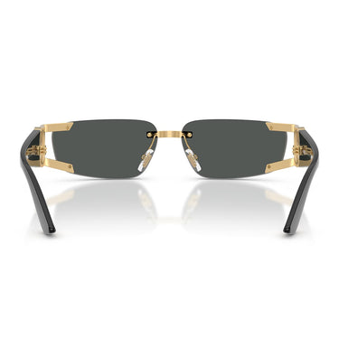 Versace Occhiali da Sole VE2291 100287 Oro/Grigio Scuro Uomo 3