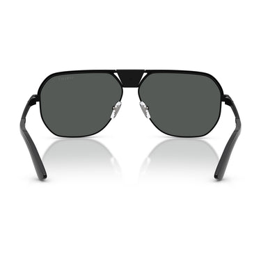 Versace Occhiali da Sole VE2294 126187 Nero Opaco Grigio Scuro Uomo 4
