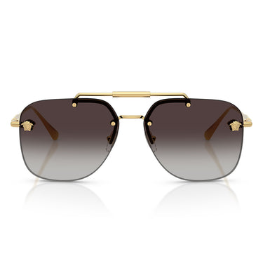 Versace Occhiali da Sole VE2296 100284 Oro/Grigio Sfumato Donna