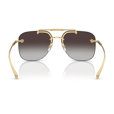 Versace Occhiali da Sole VE2296 100284 Oro/Grigio Sfumato Donna 3