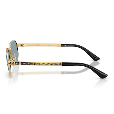 Versace Occhiali da Sole VE2297 100280 Oro Azzurro Uomo 3