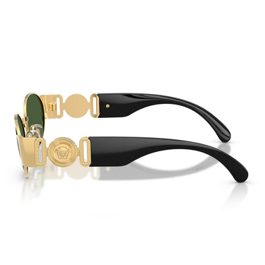 Versace Occhiali da Sole VE2299 100271 Oro Verde Scuro Uomo 3