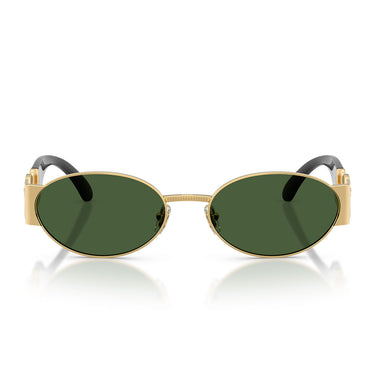 Versace Occhiali da Sole VE2299 100271 Oro Verde Scuro Uomo