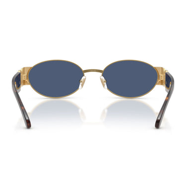 Versace Occhiali da Sole VE2299 100280 Oro Blu Scuro Uomo 4