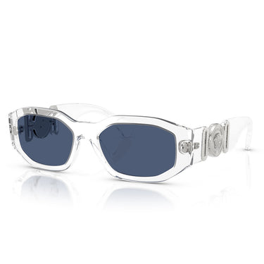 Versace Lunettes de Soleil VE4361 148/80 Biggie Cristallo/Bleu Foncé Unisexe 1