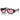 Versace Okulary Przeciwsłoneczne VE4361 GB1-84 Biggie Nero-Rosa Unisex 1