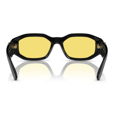 Versace Occhiali da Sole VE4361 GB1/85 Biggie Nero/Giallo Unisex 3