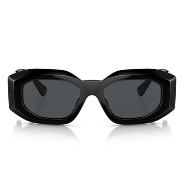Versace Okulary Przeciwsłoneczne VE4425U GB1-87 Maxi Medusa Biggie Nero-Grigio Scuro Unisex
