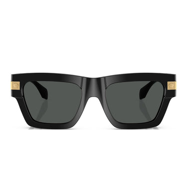 Versace Lunettes de Soleil VE4464 GB1/87 Noir/Gris Foncé Unisexe