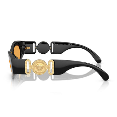 Versace Occhiali da Sole VE4480U GB1 7 Nero Arancione Donna 3
