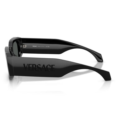 Versace Lunettes de Soleil VE4489U 536087 Noir Gris Foncé Unisexe 2