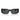 Versace Lunettes de Soleil VE4489U 536087 Noir Gris Foncé Unisexe