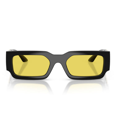 Versace Occhiali da Sole VE4506U GB1 85 Nero Giallo Uomo