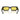 Versace Occhiali da Sole VE4506U GB1 85 Nero Giallo Uomo 4