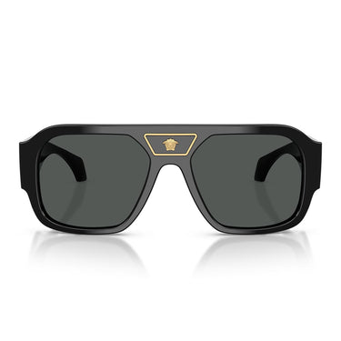 Versace Occhiali da Sole VE4508U GB1/87 Nero/Grigio Scuro Uomo