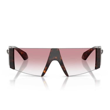 Versace Occhiali da Sole VE4516 108/3B Marrone/Trasparente Sfumato Rosa Donna
