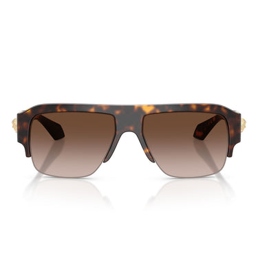 Versace Occhiali da Sole VE4525U 108/13 Marrone Scuro/Marrone Sfumato Uomo