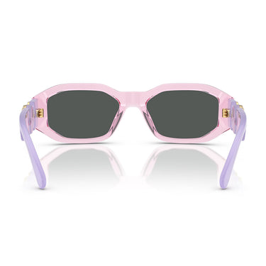 Versace Gafas de Sol VK4429U 552687 Biggie Lavanda Transparente Gris Oscuro Niños 4