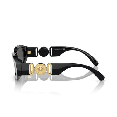 Versace Gafas de Sol VK4429U GB1-87 Biggie Negro-Gris Oscuro Niños 3
