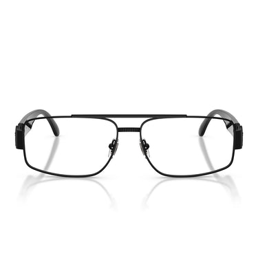 Versace Occhiali da Vista VE1317 1436 Nero Opaco Trasparente Uomo