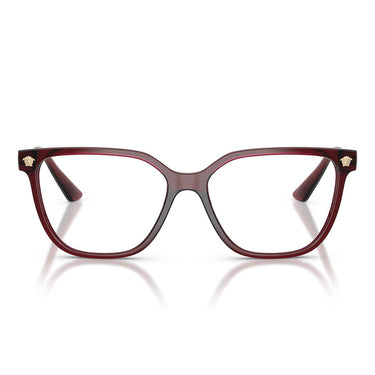 Versace Occhiali da Vista VE3388U 5538 Rosso Ciliegia/Trasparente Donna