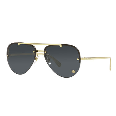 Versace Lunettes de Soleil VE2231 100287 Or/Gris Foncé Unisexe 2