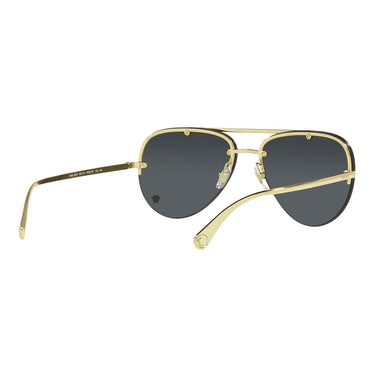 Versace Lunettes de Soleil VE2231 100287 Or/Gris Foncé Unisexe 5