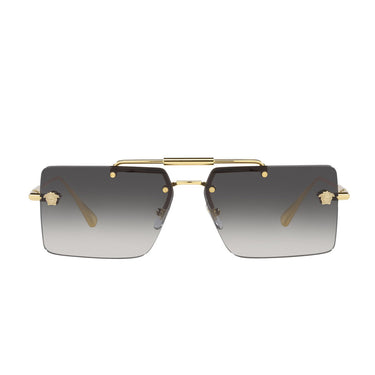 Versace Sunglasses VE2245 10028G Gold/Gray Gradient Unisex