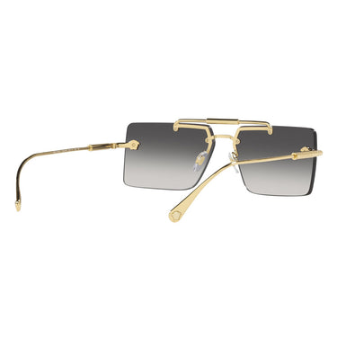 Versace Okulary Przeciwsłoneczne VE2245 10028G Złoto/Szary Gradient Unisex 5
