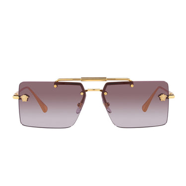 Versace Sunglasses VE2245 10028H Gold/Purple Gradient Unisex