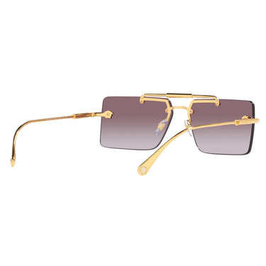 Versace Okulary Przeciwsłoneczne VE2245 10028H Złoto/Fioletowy Gradient Unisex 5
