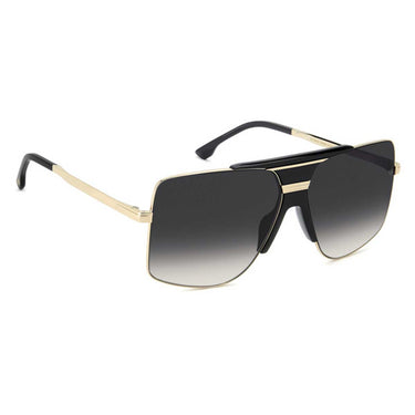 Victoria Beckham Occhiali da Sole VB 7006/S 2M29O Nero Oro/Grigio Sfumato Donna 3