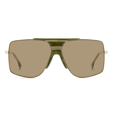 Victoria Beckham Occhiali da Sole VB 7006/S GC170 Verde Oro/Marrone Donna