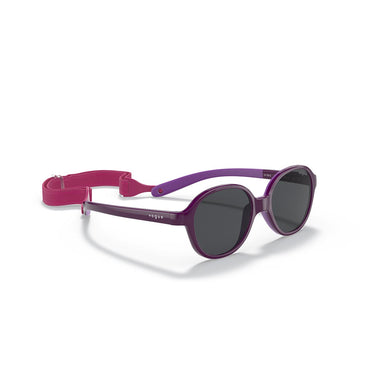 Vogue Occhiali da Sole VJ2012 297687 Violetto Gommato/Grigio Scuro Bambini