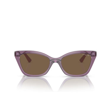 Vogue Occhiali da Sole VJ2020 306473 Viola Trasparente/Marrone Scuro Bambini