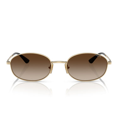 Vogue Occhiali da Sole VO4323S 848 13 Oro Pallido Marrone Scuro Sfumato Donna