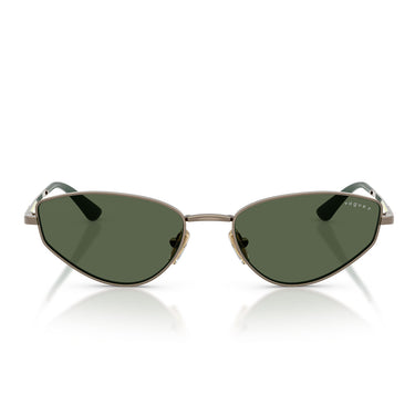 Vogue Occhiali da Sole VO4339S 51389A Marrone Chiaro Verde Scuro Donna Polarizzati