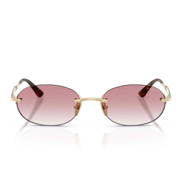 Vogue Occhiali da Sole VO4342S 848/3B Oro Pallido/Trasparente Sfumato Rosa Donna