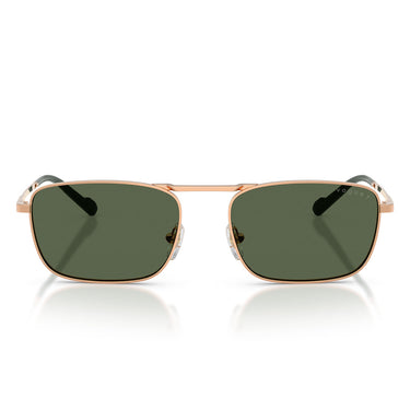 Vogue Occhiali da Sole VO4346S 51529A Oro Rosè Verde Scuro Uomo Polarizzati